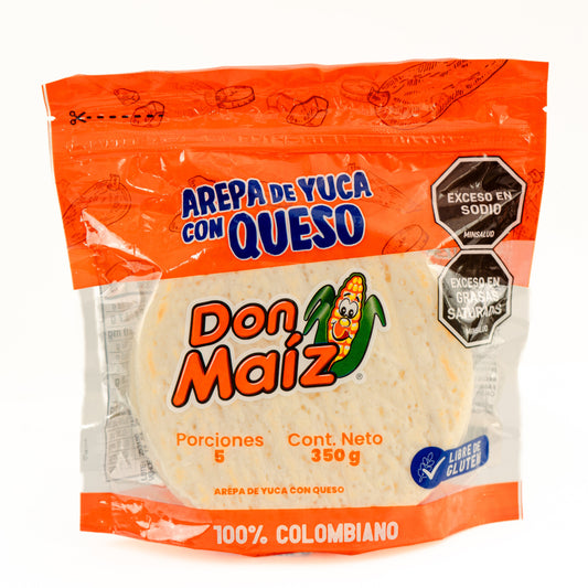 Arepas de Yuca con Queso