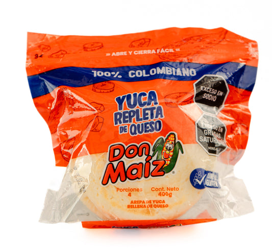 Arepas de Yuca Repletas de Queso