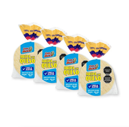 Arepa Quesudita de Maíz Amarillo