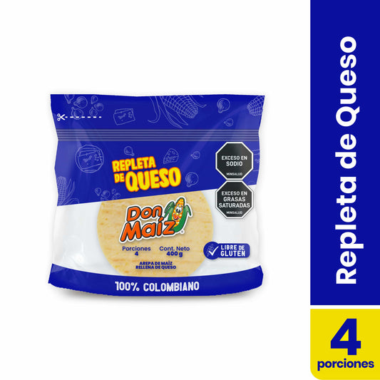 Arepas de Maíz Repletas de Queso