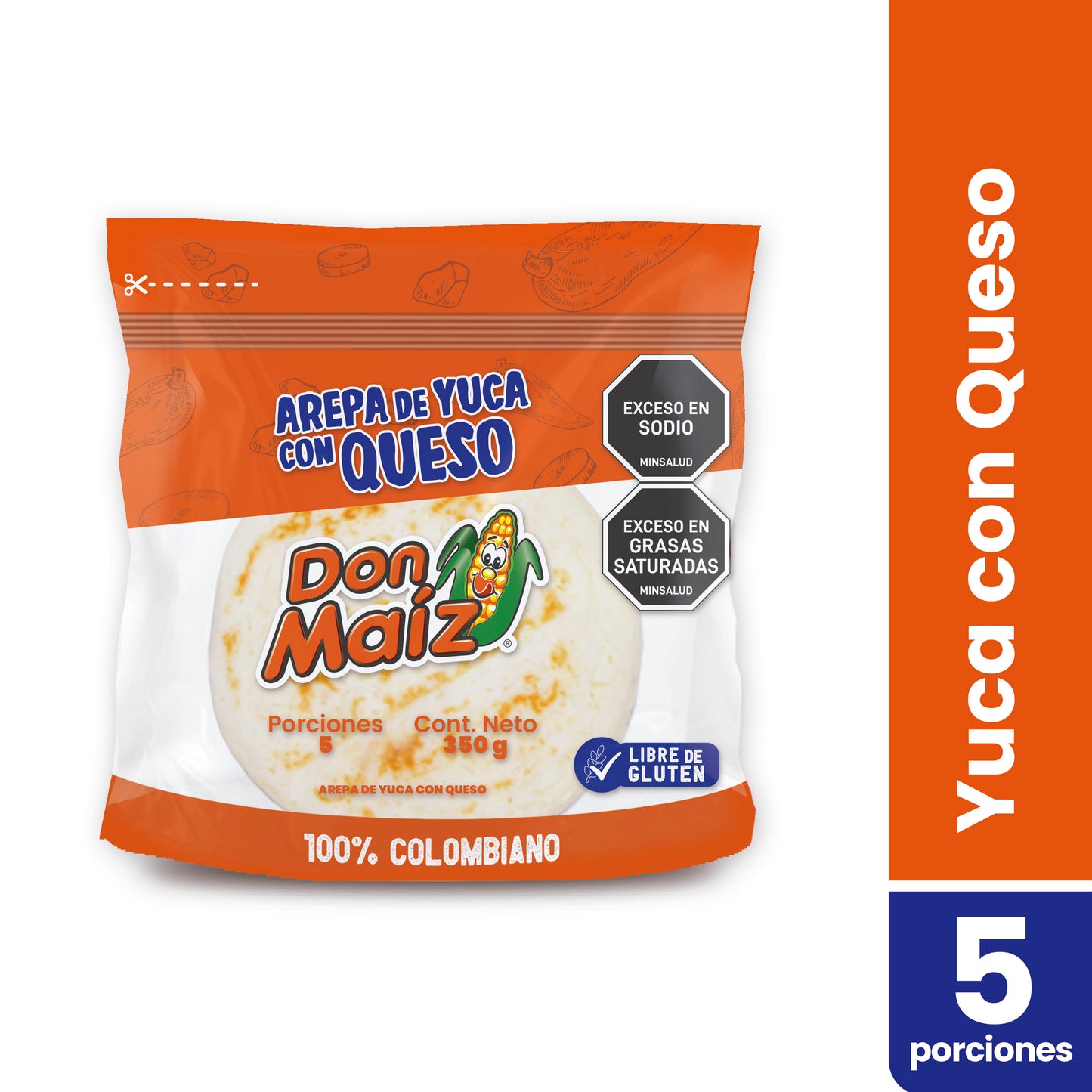 Arepas de Yuca con Queso