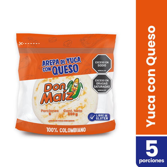 Arepas de Yuca con Queso
